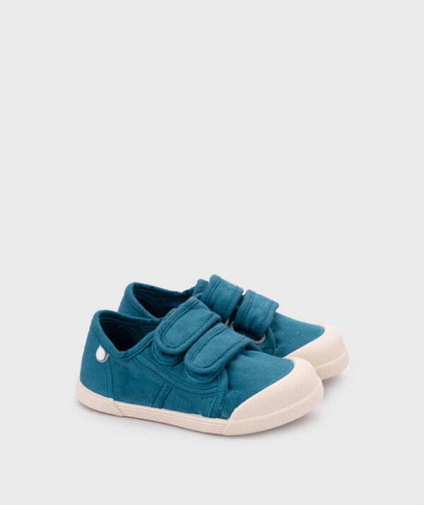 Lonas Respetuosas en Azul con Doble Velcro Niños