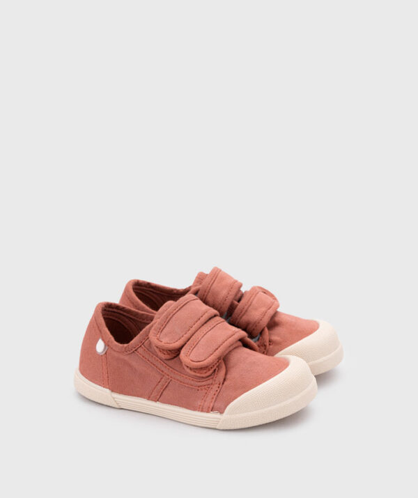 Lonas Respetuosas en Terracota con Doble Velcro Niños