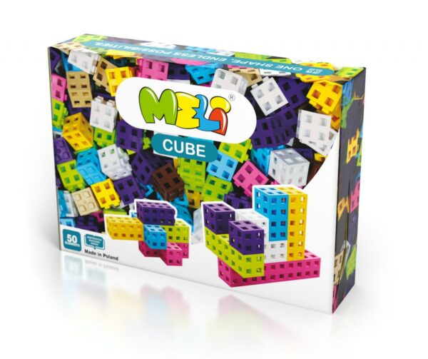 MELI Cube Pastel 50 piezas - Imagen 2