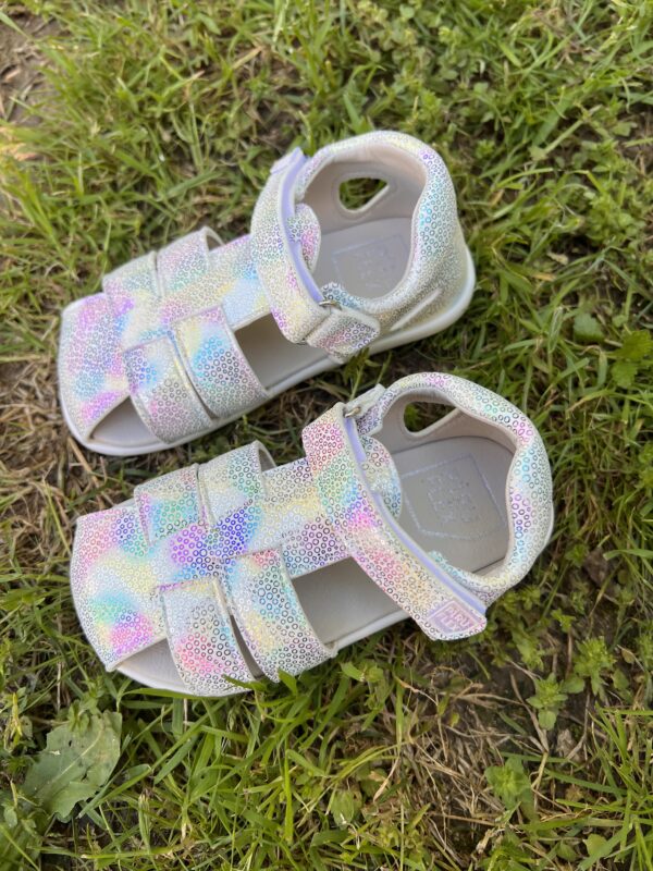 Sandalias cangrejeras celestino blanco de Piruflex - Imagen 5