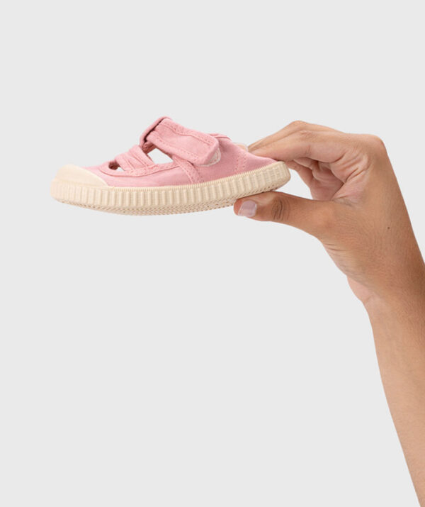 Sandalias de lona BERRI BRF de color rosa de Igor - Imagen 3