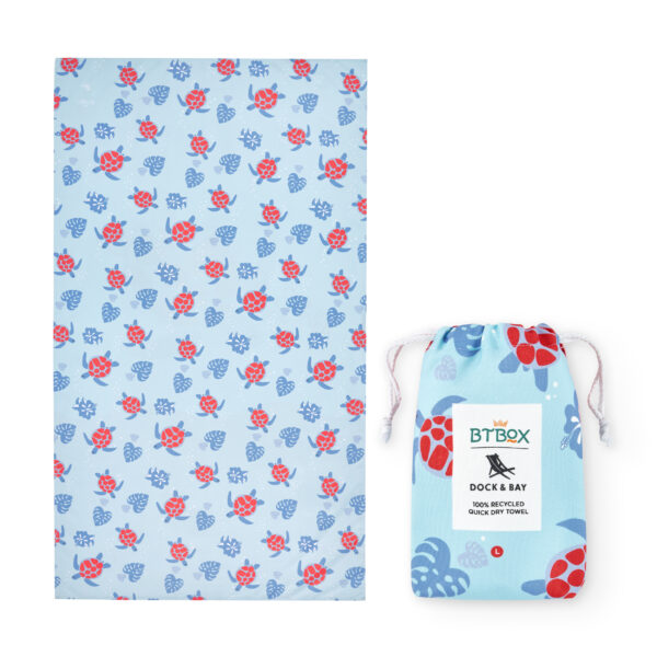 Toalla TORTUGAS de Dock&Bay 160 cm * 90 cm