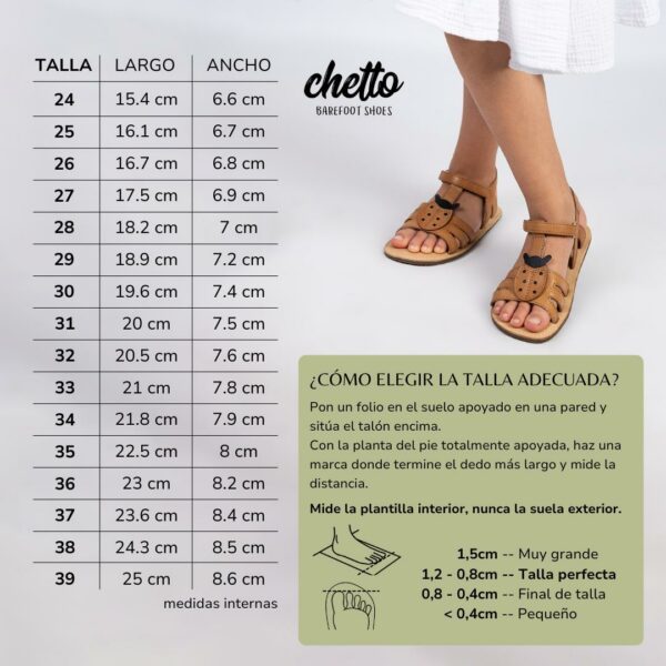 Sandalias barefoot Amalfi oro rosado de Chetto - Imagen 4