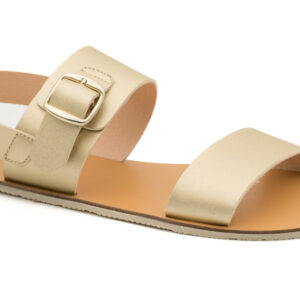Sandalias Micropiel Oro de Coqueflex