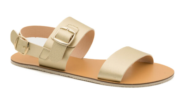 Sandalias Micropiel Oro de Coqueflex