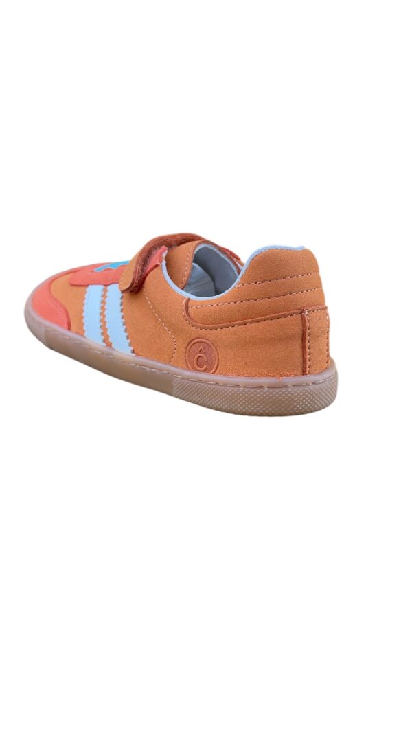 Deportivas PAPAYA BLANCO Samba Respetuosa Niños Velcro Coqueflex - Imagen 3