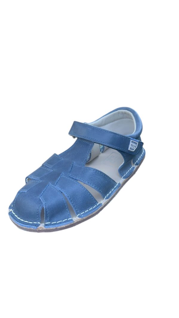 Sandalias azules de piel de Piruflex - Imagen 2
