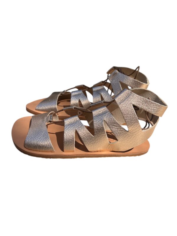Sandalias barefoot Naia platino de Vivant - Imagen 2