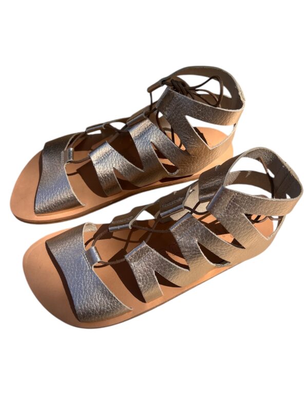 Sandalias barefoot Naia platino de Vivant - Imagen 3