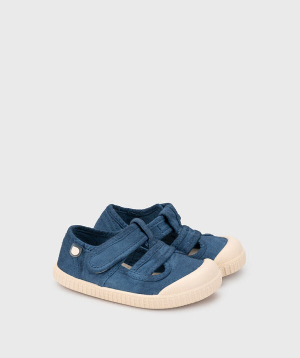 Sandalias de lona BERRI BRF de color azul marino de Igor
