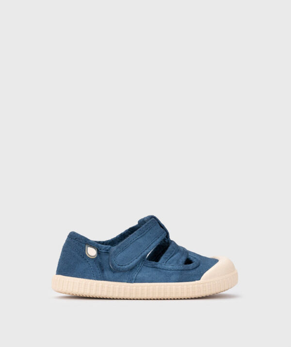 Sandalias de lona BERRI BRF de color azul marino de Igor - Imagen 2