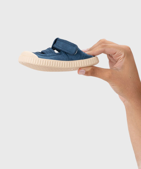 Sandalias de lona BERRI BRF de color azul marino de Igor - Imagen 3