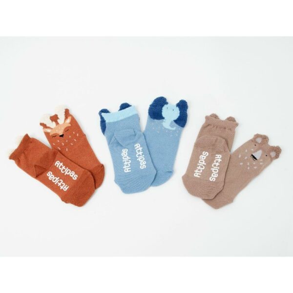 Pack de 2 Pares Calcetines Antideslizantes Respetuosos Attisocks Attipas - Imagen 3