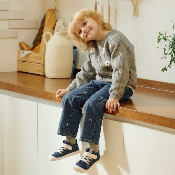 Deportivas respetuosas Denim Skin azules de ATTIPAS - Imagen 7