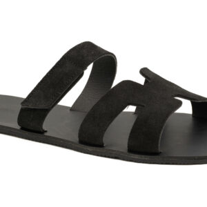 Sandalias Serraje Negro de Coqueflex