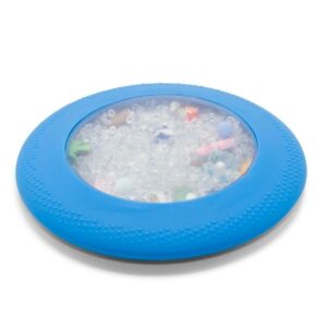 Bolsa sensorial azul PEEKABOO de playa de Jellystone Design