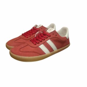 Zapatilla Barefoot  de Piel Rojo de Chetto