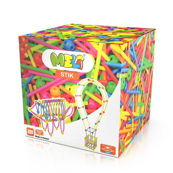 Palos flexibles Meli STIK Neon 300 piezas