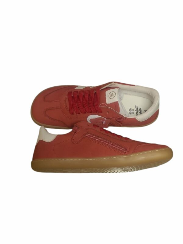 Zapatilla Barefoot  de Piel Rojo de Chetto - Imagen 2