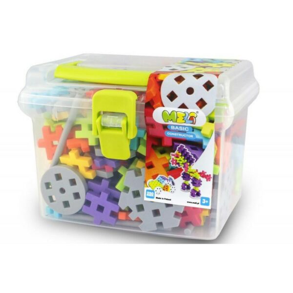 Bloques MELI Basic Constructor TRAVEL BOX Piezas de construcción 250 pcs