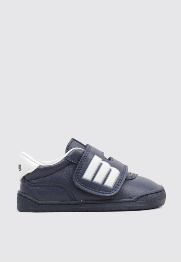 Deportivas Mustang Free Respetuosas azul marino con suela azul marino