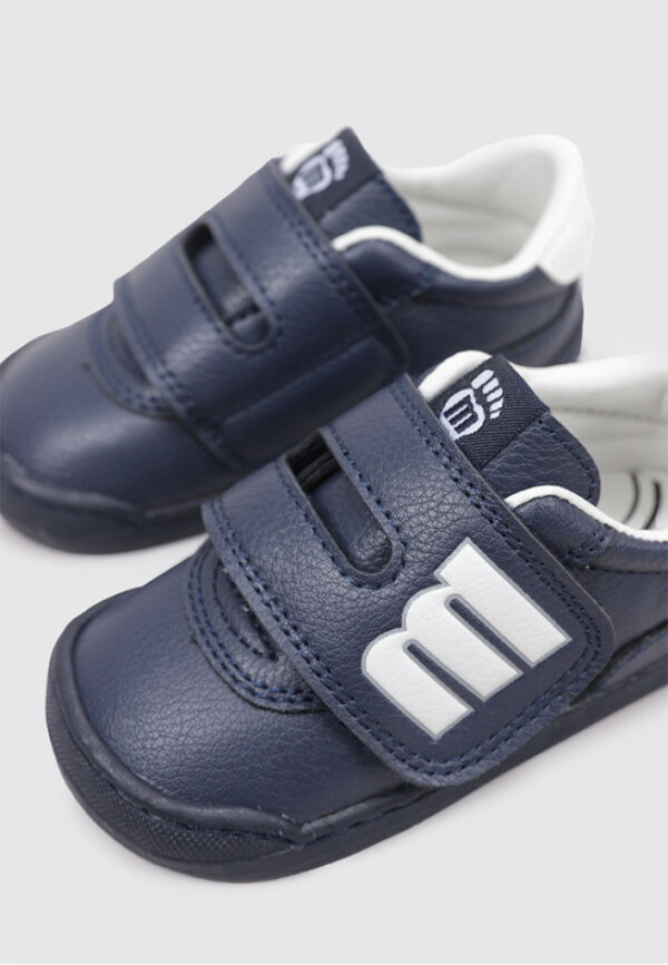 Deportivas Mustang Free Respetuosas azul marino con suela azul marino - Imagen 5